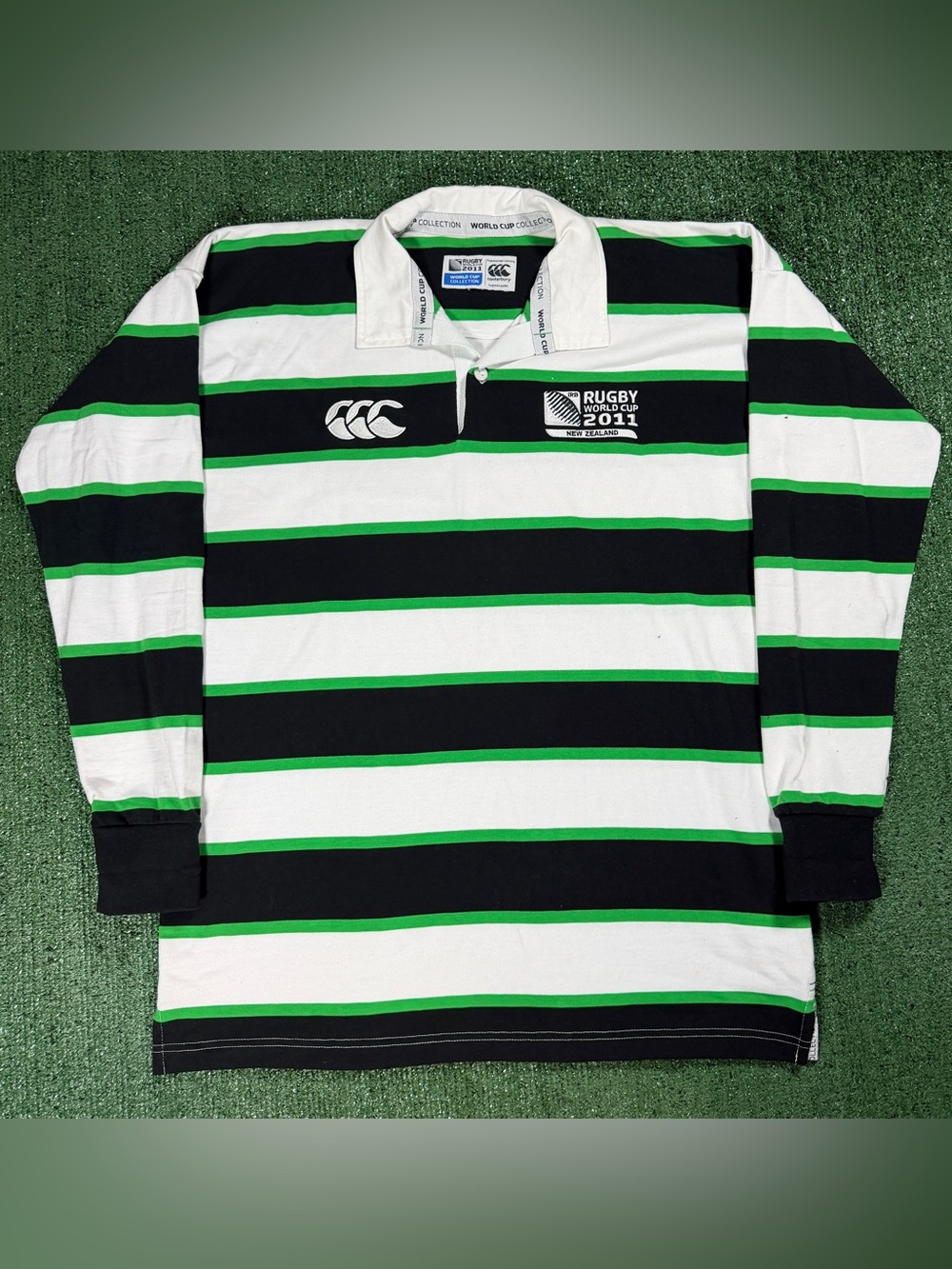 Canterbury Rugby World Cup 2011 Long Sleeve Polo Shirt XXL